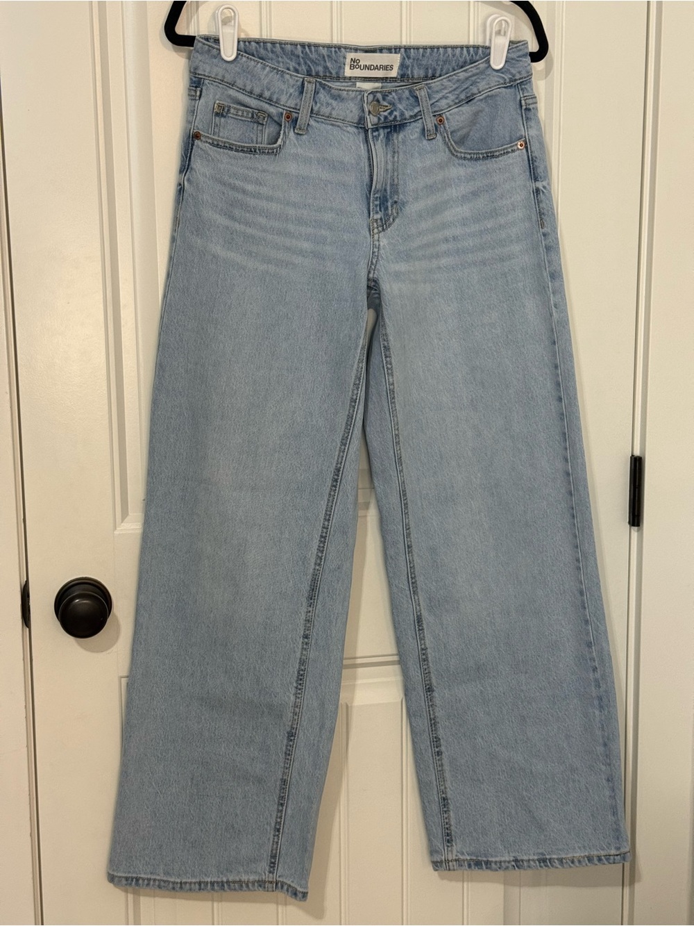 No Boundaries Light Blue Wide Leg Jeans